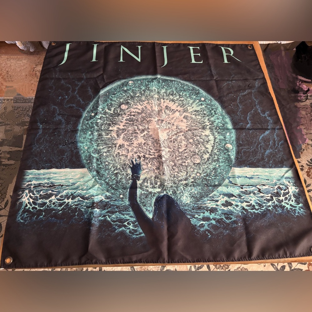 JinJer Wall Hanging Tapestry Flag 35”x35”